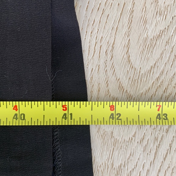 NWT Seraphine‎ Maternity draped long black vest size 2 nursing - Picture 6 of 8